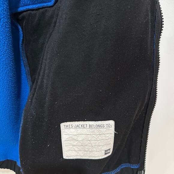 The North Face Boys Denali Full Zip Fleece Jacket Blue/Black XL (18/20) - Picture 14 of 14
